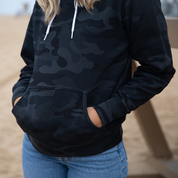 Vintage Lightweight Pullover Hoodie For Women