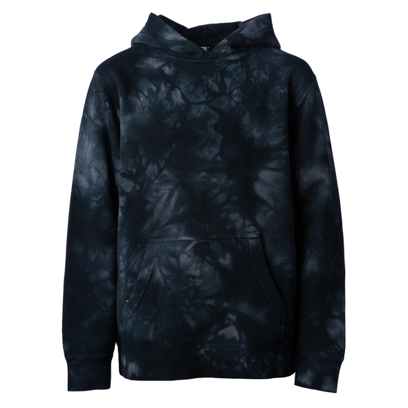 Youth Midweight Tie Dye Hooded Pullover Sweatshirt
