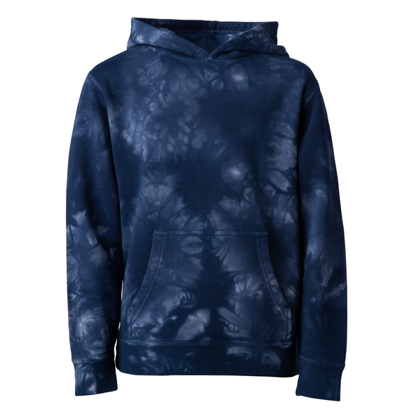 Youth Midweight Tie Dye Hooded Pullover Sweatshirt