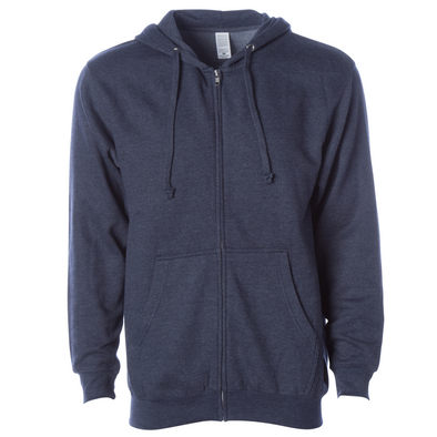 Midweight Zip Up Hoodie for Men