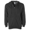 Midweight Fleece Hoodie Zip Up Sweatshirt for Men