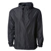 Packable Zip Windbreaker Lightweight Hooded Wind Jacket for Men (Solid Colors)
