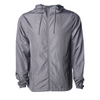 Lightweight Zip-Up Windbreaker Jacket (Solid Colors)