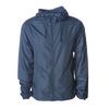 Packable Zip Windbreaker Lightweight Hooded Wind Jacket for Men (Solid Colors)