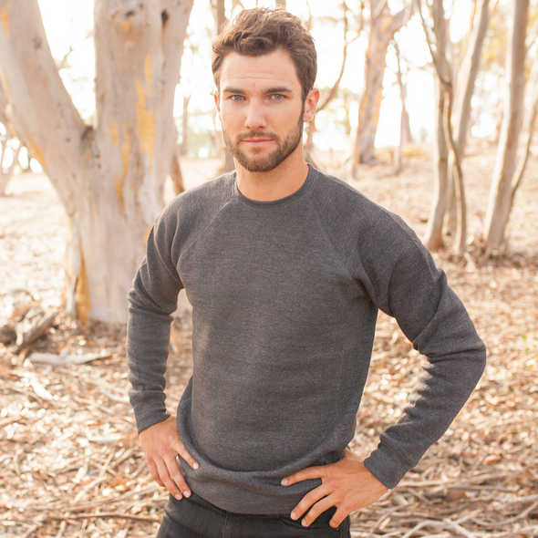 Super Soft Crewneck Sweatshirt Mideweight Fleece Pullover
