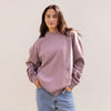 Street Style Sweatshirt Midweight Pullover Hoodie For Women