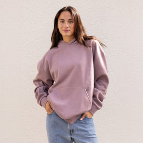 Street Style Sweatshirt Midweight Pullover Hoodie For Women