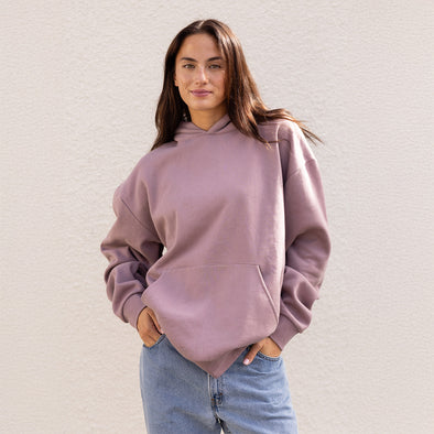 Street Style Sweatshirt Midweight Pullover Hoodie For Women