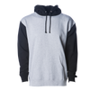 Heavyweight Two Tone Pullover Hoodie Sweatshirt for Men