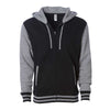 Men's Varsity Jacket Zip Up College Hoodie