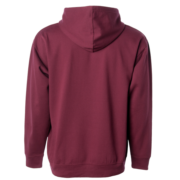 Midweight Fleece Hoodie Zip Up Sweatshirt for Men