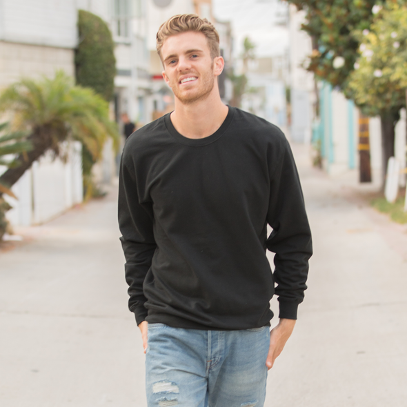 Midweight Crewneck Sweatshirt for Men