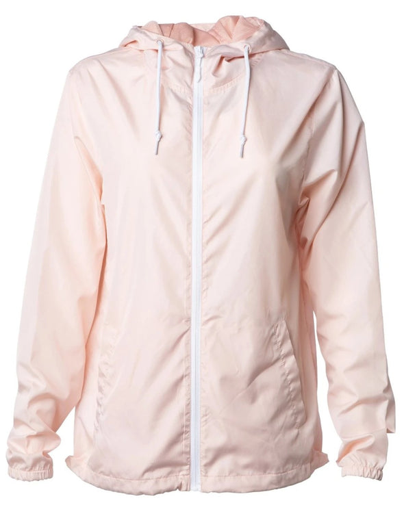 Packable Zip Windbreaker Lightweight Hooded Wind Jacket for Men (Solid Colors)
