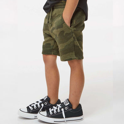 Toddler Fleece Jogger Shorts Lightweight Super Soft Sweatshort