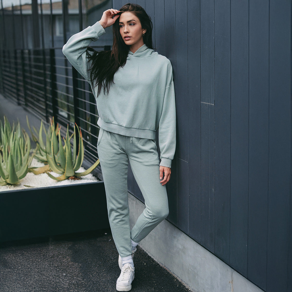 Oh So Soft Fleece Sweatpants Fitted Joggers for Women