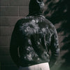 Retro Tie-Dye Sweatshirt Soft Fleece Pullover Hoodie for Men