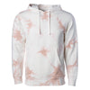 Retro Tie-Dye Sweatshirt Soft Fleece Pullover Hoodie for Men