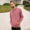 Pigment Dyed Pastel Hoodie Midweight Pullover Sweatshirt for Men