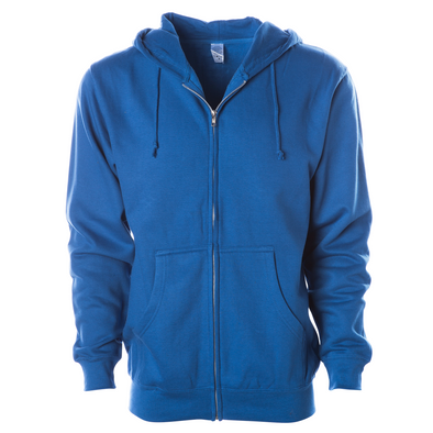 Midweight Zip Up Hoodie for Men