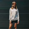 French Terry Crewneck Sweater for Women