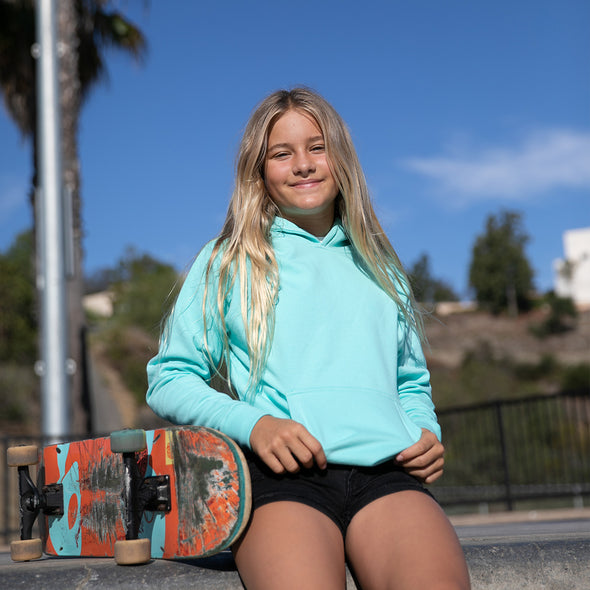 Youth Midweight Pullover Hooded Sweatshirt for Boys and Girls