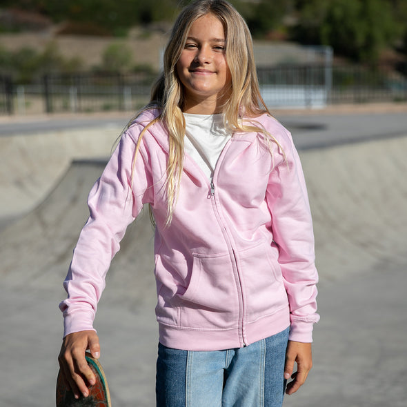 Zip Up Hooded Sweatshirt for Boys and Girls