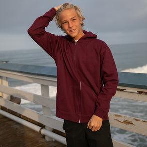 Zip Up Hooded Sweatshirt for Boys and Girls