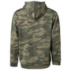 Midweight Camouflage Fleece Pullover Hooded Sweatshirt for Men