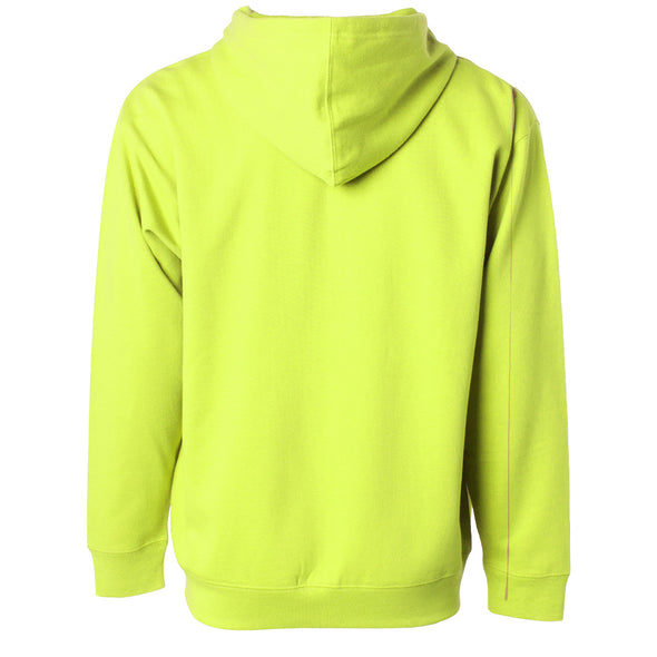 Midweight Hi VIS Fleece Hoodie Zip Up Sweatshirt for Men