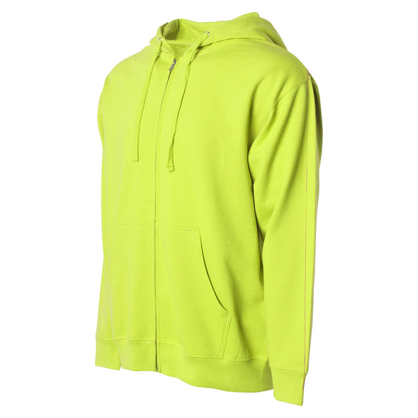 Midweight Hi VIS Fleece Hoodie Zip Up Sweatshirt for Men