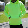 Midweight Fleece Pullover Hooded Sweatshirt for Men HI VIS Colors