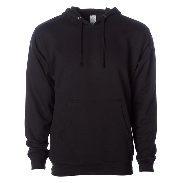 Midweight Fleece Pullover Hooded Sweatshirt for Men Solid - Core Colors