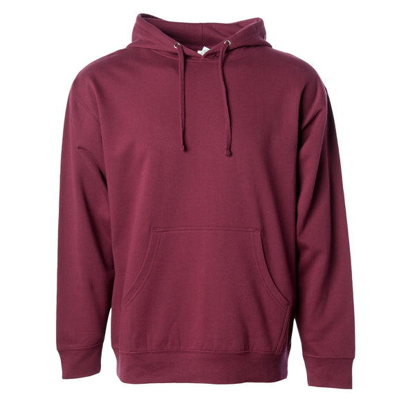 Midweight Fleece Pullover Hooded Sweatshirt for Men Solid - Core Colors