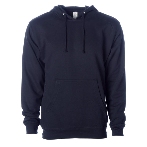 Midweight Fleece Pullover Hooded Sweatshirt for Men Solid - Core Colors