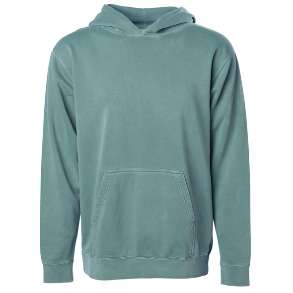 Youth Pigment Dyed Pastel Pullover Hoodie for Boys and Girls