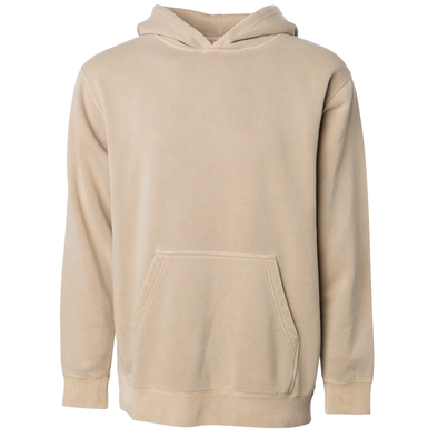 Youth Pigment Dyed Pastel Pullover Hoodie for Boys and Girls