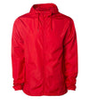 Packable Zip Windbreaker Lightweight Hooded Wind Jacket for Men (Solid Colors)
