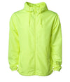 Packable Zip Windbreaker Lightweight Hooded Wind Jacket for Men (Solid Colors)