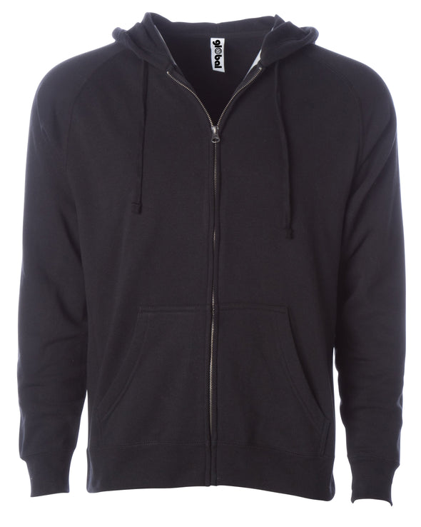 Super Soft Fleece Zip Up Sweatshirt Midweight Hoodie