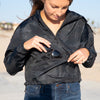 Lightweight Cropped Windbreaker for Women