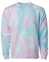 Tie-Dyed Casual Crewneck Sweatshirt for Men