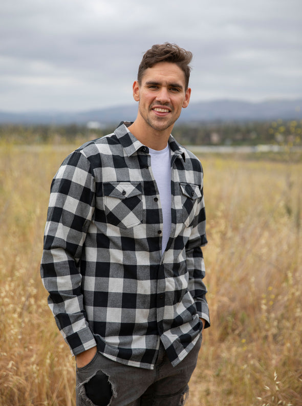 Lightweight Flannel Shirt for Men