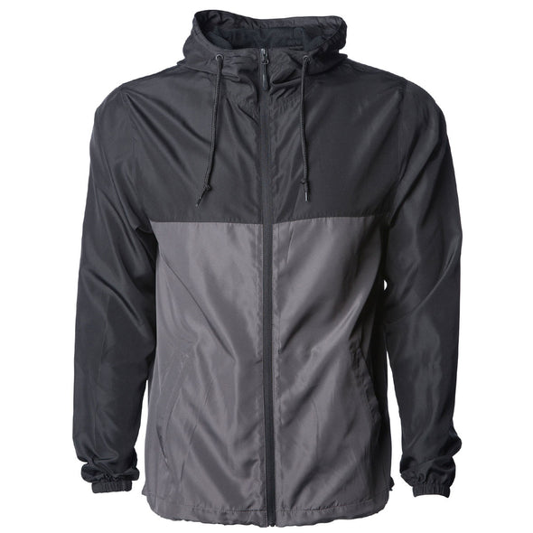 Men's Packable Windbreaker Lightweight Hooded Wind Jacket (Camouflage and 2 Tone)