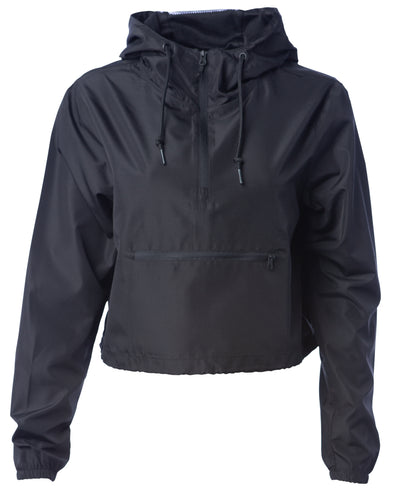 Lightweight Cropped Windbreaker for Women