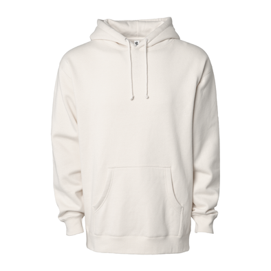Heavyweight Earth Tones Fleece Pullover Hoodie for Men