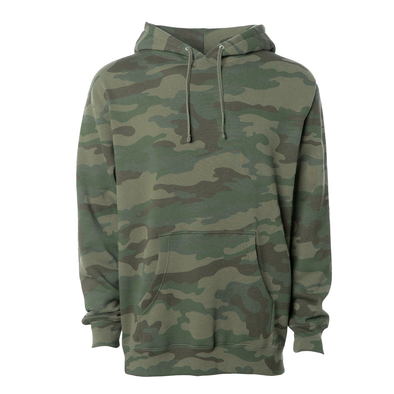 Heavyweight Camouflage Hoodie Sweatshirts for Men