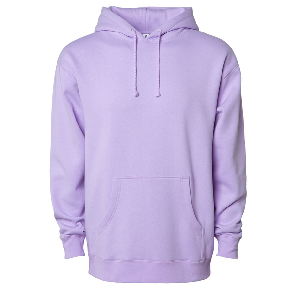Heavyweight Pastel Fleece Pullover Hoodie for Men