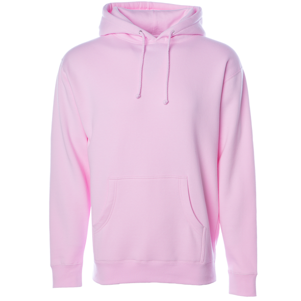 Heavyweight Pastel Fleece Pullover Hoodie for Men and Women