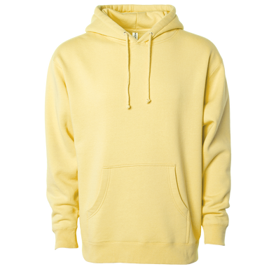 Heavyweight Pastel Fleece Pullover Hoodie for Women
