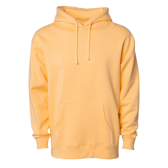 Heavyweight Pastel Fleece Pullover Hoodie for Men